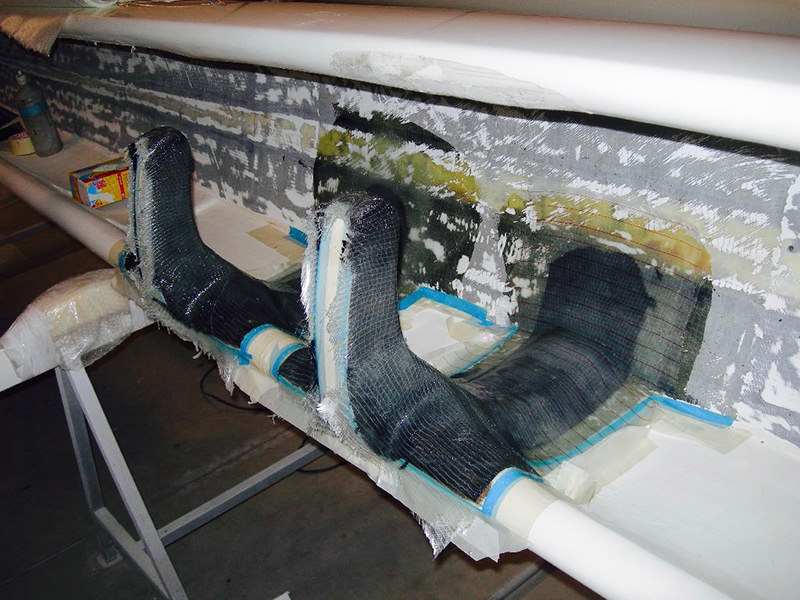 Riparazione Boma Carbonio